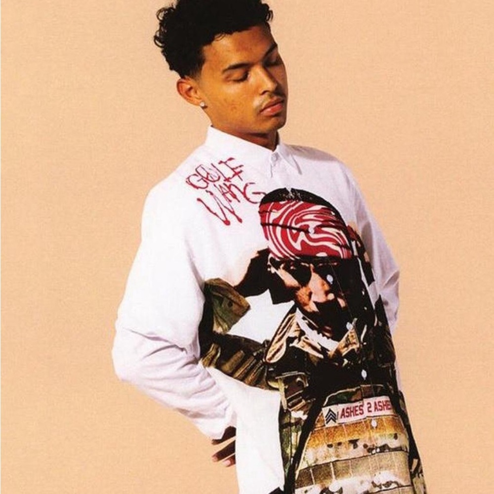 Golf Wang “Ashes 2 Ashes” Button Up Shirt